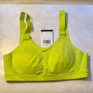 Brand New With Tags Nike Women's Bright Yellow/Green Sports Bra